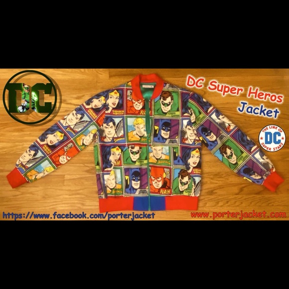 DC Comics Porter Hero Jacket - Picture 1 of 6